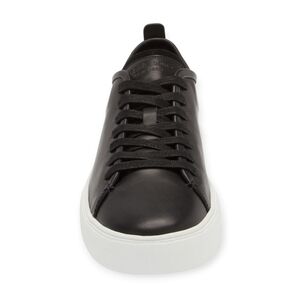 NIB rag & bone Perry Black Leather Sneakers Size 41 (US 8 Mens / 11 Womens) $225